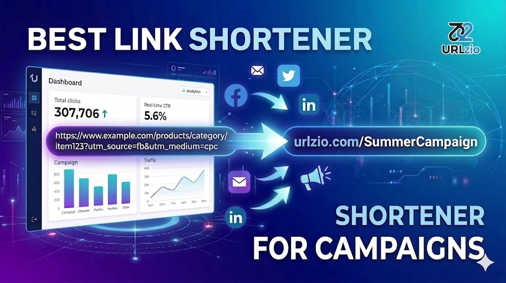 Best Link Shortener for Managing Campaigns | URLzio